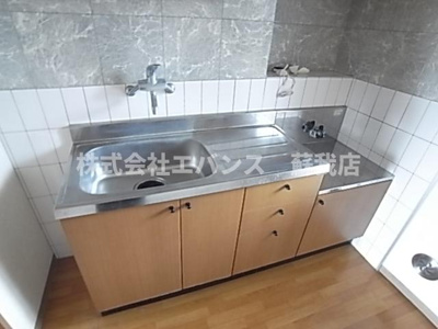 【キッチン】 | エルガーデン | 使いやすいキッチンです