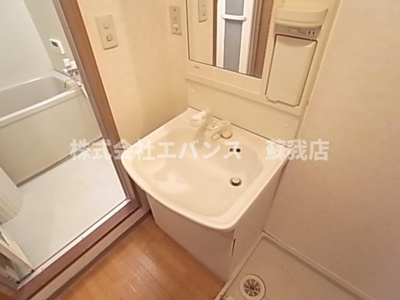 【独立洗面台】 | エルガーデン | 独立洗面台、朝の身支度には欠かせません