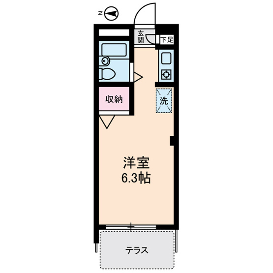 【間取り】 | casa de rosa（旧レジデンス田中）