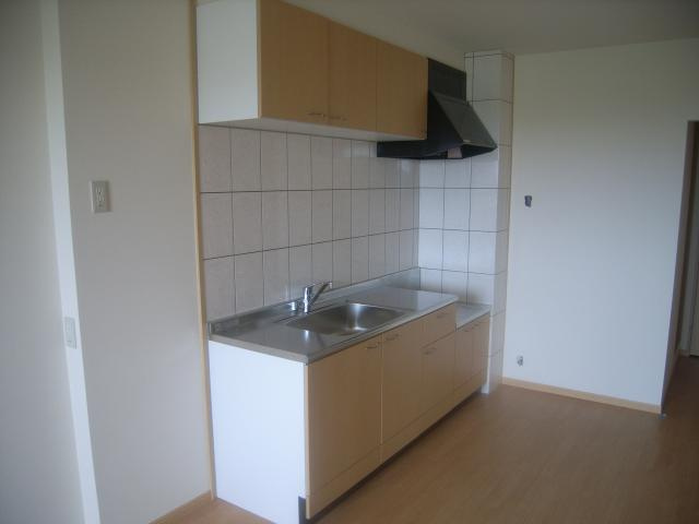 ＡＮＤ　ＯＮＥ　西棟のキッチン|収納たっぷり