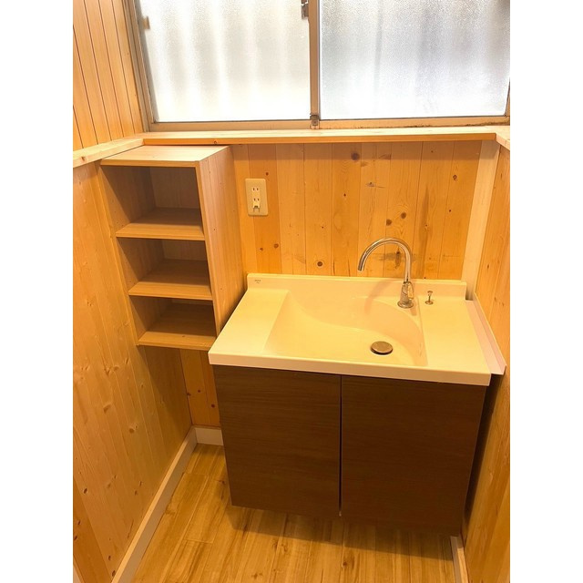 岐阜市江崎南の一戸建ての洗面所