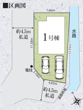 横浜市泉区和泉中央南２丁目の新築一戸建の区画図|限定１棟の販売です。
是非お問い合わせください！