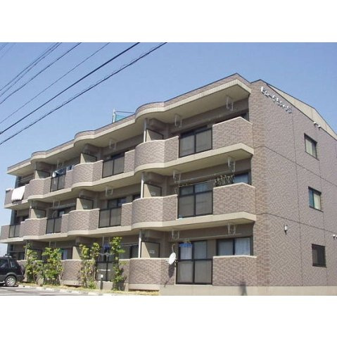 岐阜市下鵜飼の賃貸マンションの外観