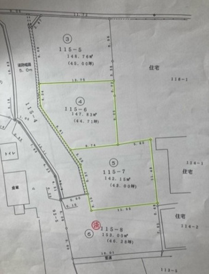 【区画図】 | 新温泉町芦屋4