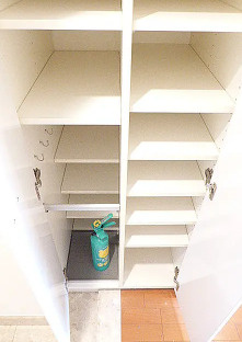 カスタリア芝公園の収納