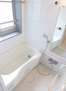 カスタリア芝公園の浴室