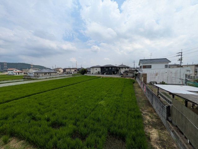 岡山市北区尾上 1期 ①号棟の展望|◆2階からの眺望です。