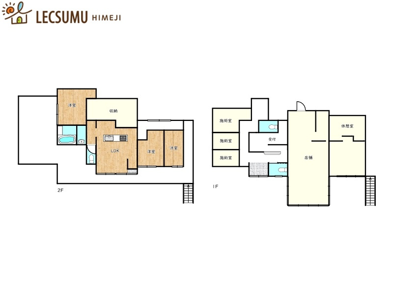 姫路市北新在家２丁目／中古戸建の間取り