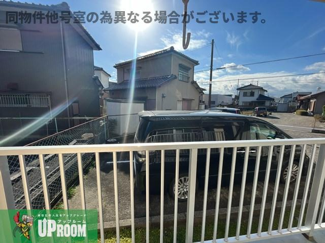 柏原農住団地S棟の展望