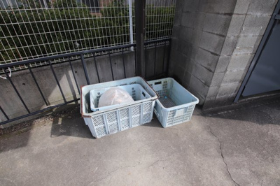 【その他共用部分】 | ハイツまほろば | 敷地内ゴミ置き場