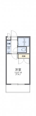 レオパレスＯＺＡＫＩの間取り