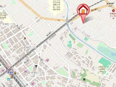 【地図】 | 太田窪（南浦和）戸建て３号棟