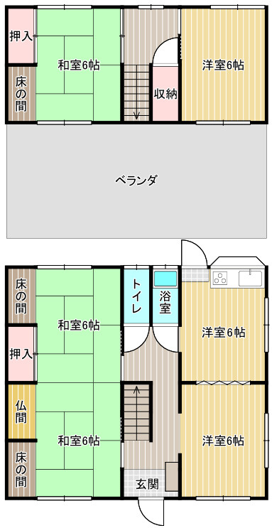 春日台292売家の間取り