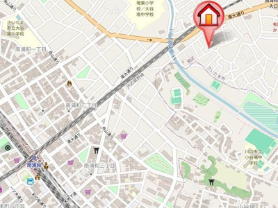 【地図】 | 太田窪（南浦和）戸建て４号棟