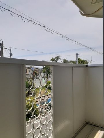 ハイツ美幸Ｂのバルコニー