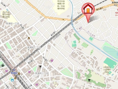 【地図】 | 太田窪（南浦和）戸建て５号棟