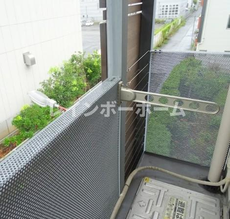 ウッディのバルコニー|※別部屋参考写真