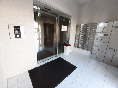 【エントランス】 | クレール姫路Ⅱ | 清潔なエントランスです