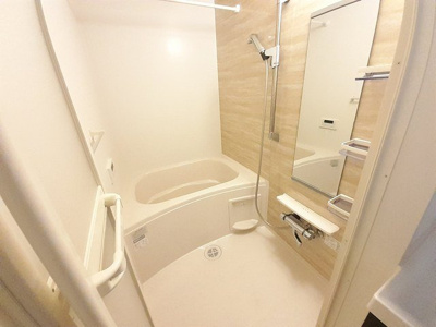 【浴室】 | クレール姫路Ⅱ | コンパクトで使いやすいお風呂です