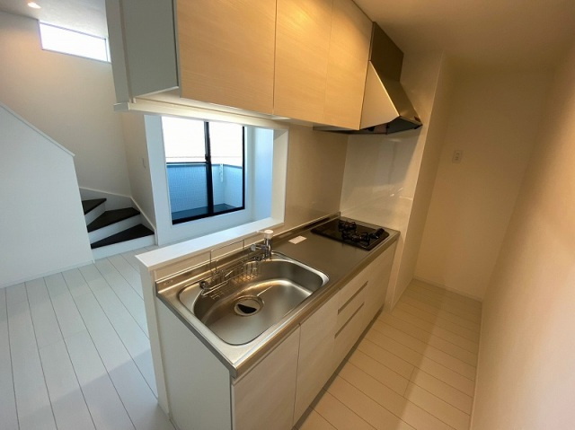 エクシア久留米大学駅前のキッチン|使い勝手の良いカウンターキッチン♪