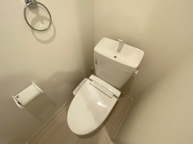 エクシア久留米大学駅前のトイレ|嬉しい温水洗浄便座付き♪