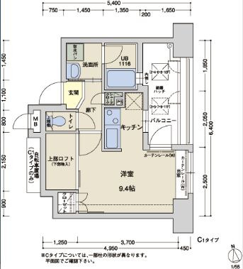 アクタス大手門IIの間取り