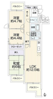 【間取り】 | 【グランドメゾン上野公園】✨️仲介手数料無料✨️上野小学校・振甫中学校