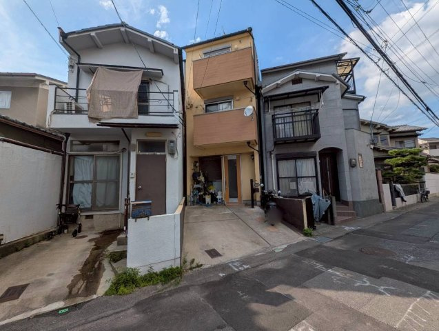 太秦多藪町の前面道路含む現地写真