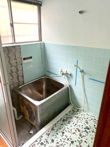 桐生市堤町眺めの良い戸建の浴室