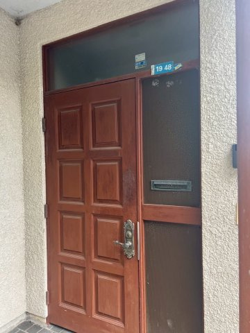 桐生市堤町眺めの良い戸建の玄関