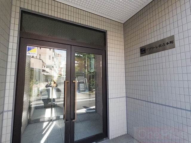 アプリーレ住吉本町のエントランス|清潔なエントランスです