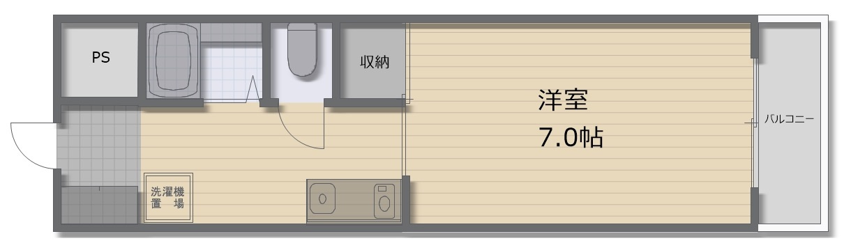 サークルSの間取り