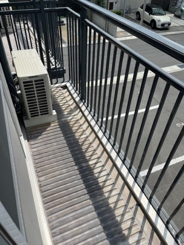 COTHAX浜Ⅱのバルコニー