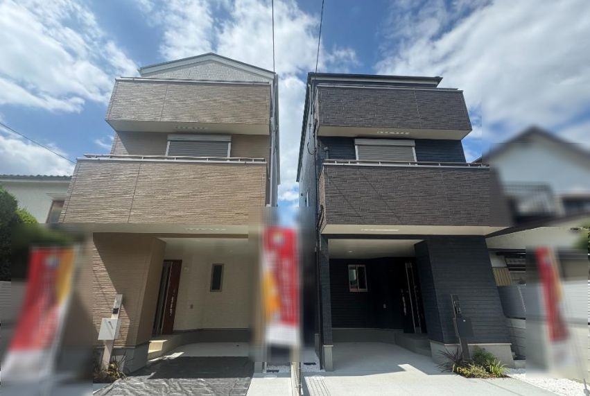 堺市東区南野田　新築戸建の外観