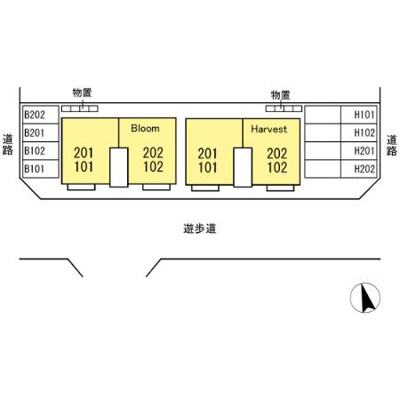【区画図】 | Vine-Yaed Bloom(ヴァインヤードブルーム)