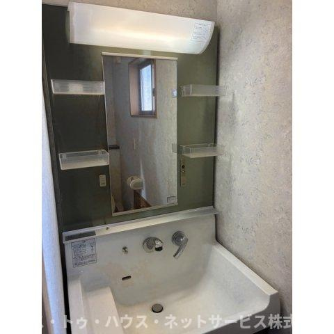 柏市旭町2丁目貸家の洗面所