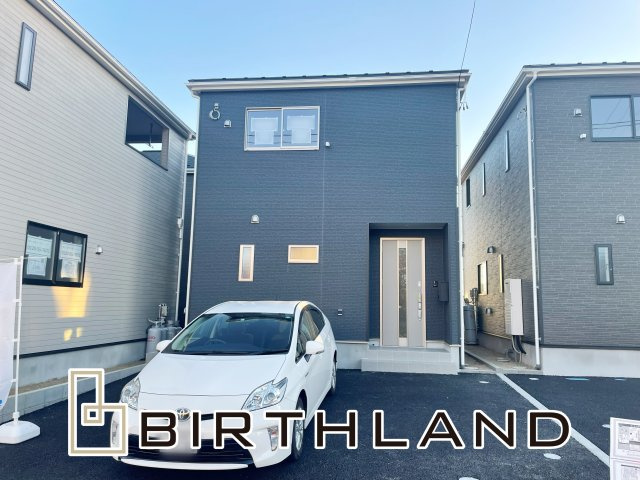 新築戸建・建売　郡山市大槻町字三角田　CRADLE GARDEN　全5棟の外観|＜2号棟＞大槻小徒歩4分！制震＋耐震の地震に強い家！お気軽にお問合せください♪