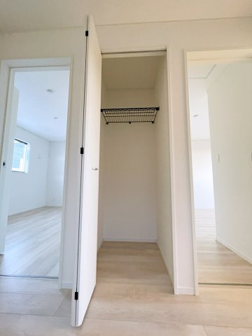 新築戸建・建売　郡山市大槻町字三角田　CRADLE GARDEN　全5棟の収納