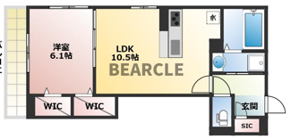 【間取り】 | ラヴィベル本堅田
