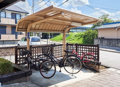 【その他共用部分】 | セピアコート | 駐輪場