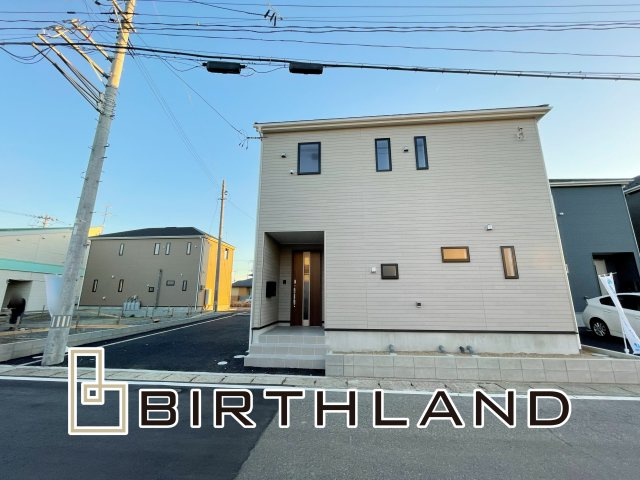 新築戸建・建売　郡山市大槻町字三角田　CRADLE GARDEN　全5棟の外観|＜3号棟＞大槻小徒歩4分！制震＋耐震の地震に強い家！お気軽にお問合せください♪