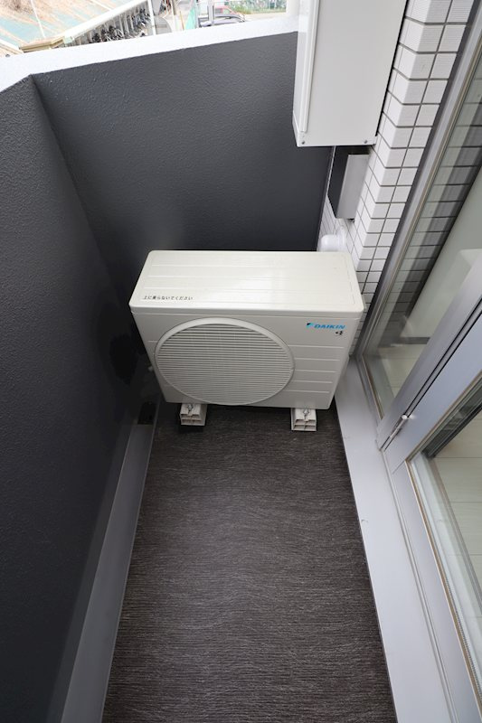 GENOVIA三郷駅前のバルコニー|落ち着いた時間を過ごせるバルコニーです