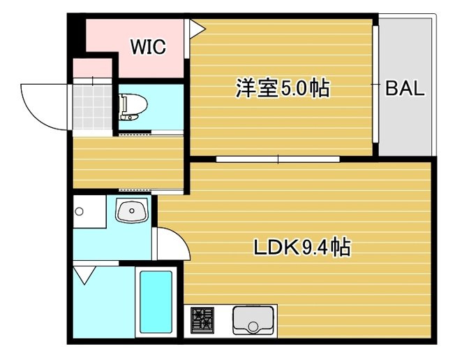 【間取り】 | セレニティ法善寺