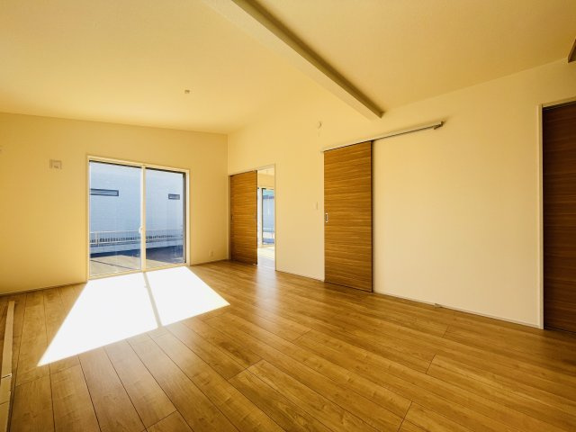 【居間・リビング】 | 本庄市今井　ブルーミングガーデン　新築戸建　全1棟　1号棟