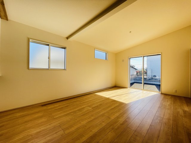 【居間・リビング】 | 本庄市今井　ブルーミングガーデン　新築戸建　全1棟　1号棟