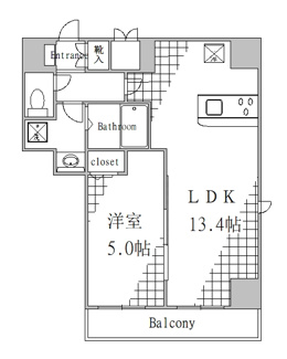 【間取り】 | ラクラス両国