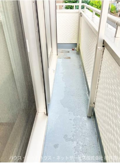 下矢切戸建のバルコニー