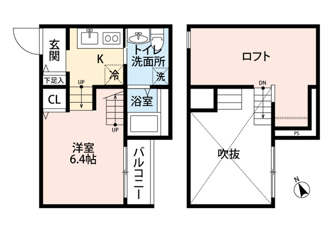 【間取り】 | HPには初期費用掲載！「プライスホーム」で検索！Bau Hause Ⅱ