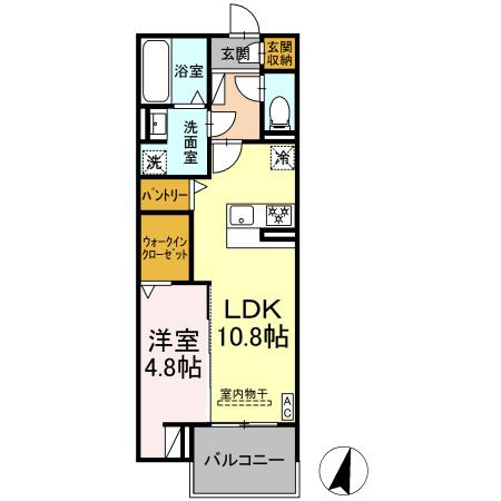DiosPersimmon長泉　Ⅰ棟の間取り