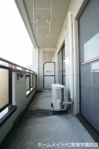 サンマークス水前寺のバルコニー